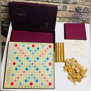 Scrabble Game Vintage 1948